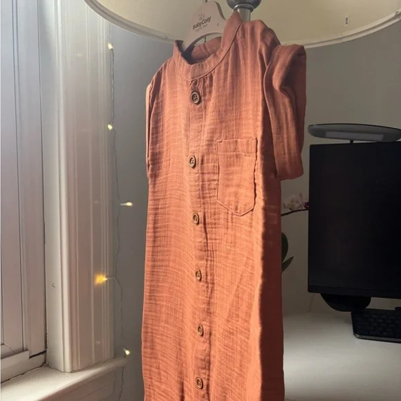 100% Organic Cotton Sleveless Romper - Picture 5 of 14